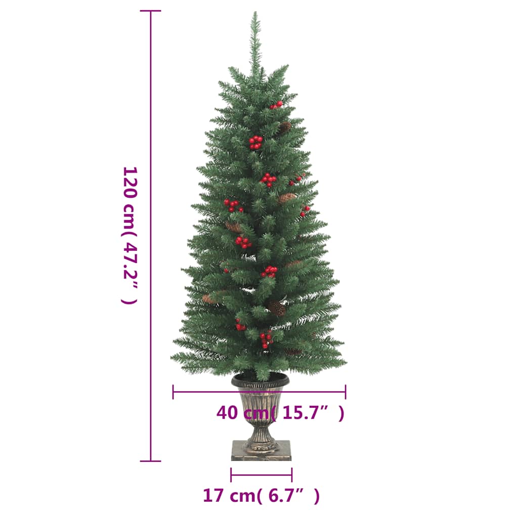 8720845472627_g_en_hd_9 vidaXL Artificial Christmas Trees 2 pcs 100 LEDs Green 120 cm - Image 10