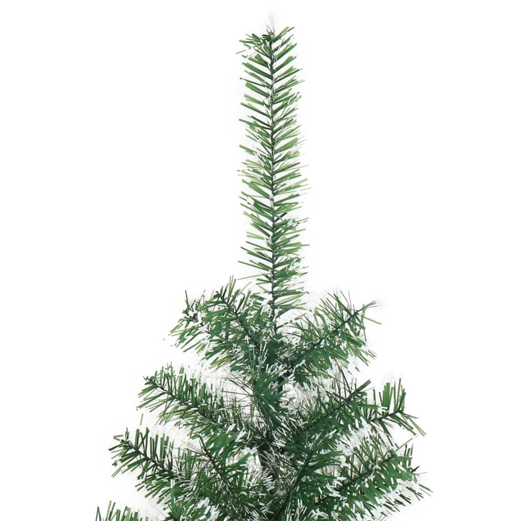 8720845472641_g_en_hd_2 vidaXL Artificial Christmas Tree with Flocked Snow Green 120 cm - Image 3