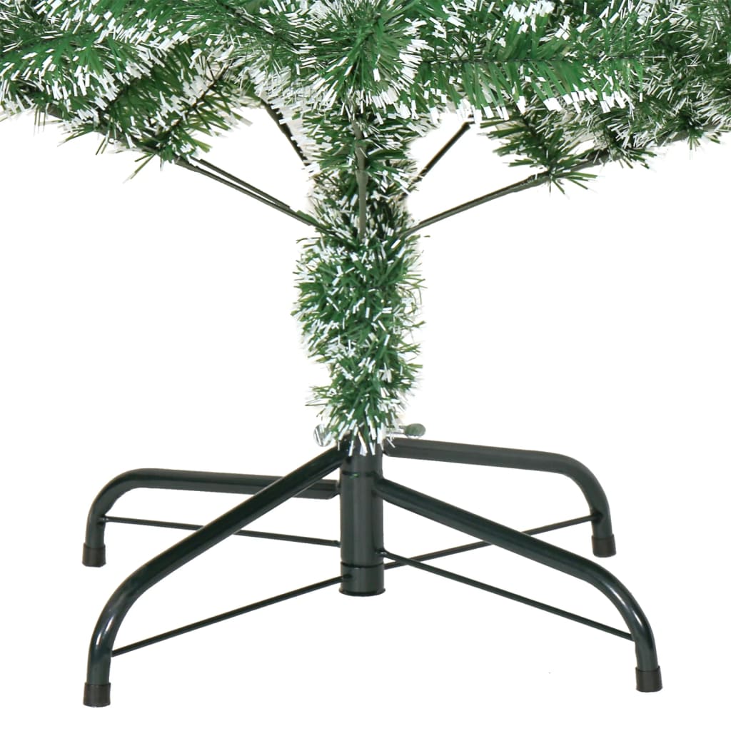8720845472641_g_en_hd_4 vidaXL Artificial Christmas Tree with Flocked Snow Green 120 cm - Image 5