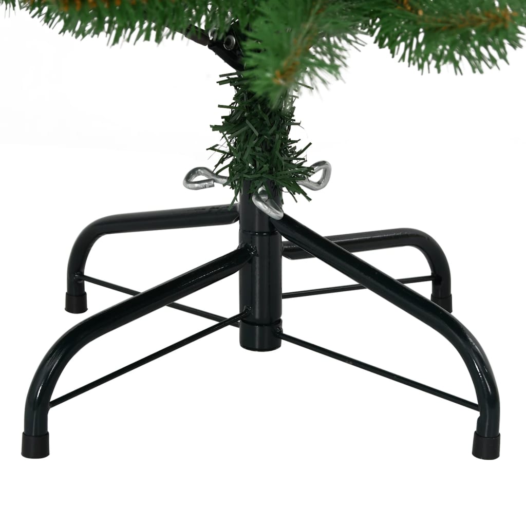 8720845472696_g_en_hd_6 vidaXL Artificial Hinged Christmas Tree with Stand Green 120 cm - Image 7