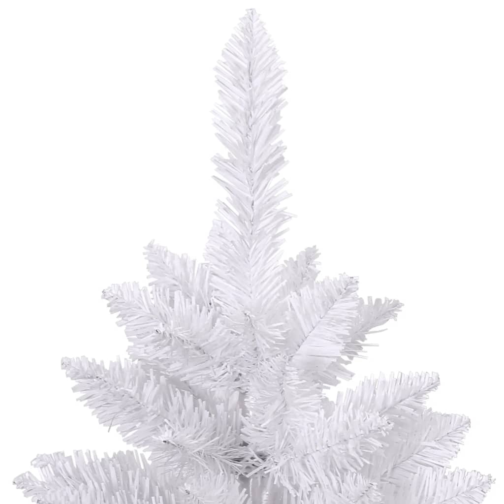 8720845472788_g_en_hd_3 vidaXL Artificial Hinged Christmas Tree with Stand White 180 cm - Image 4