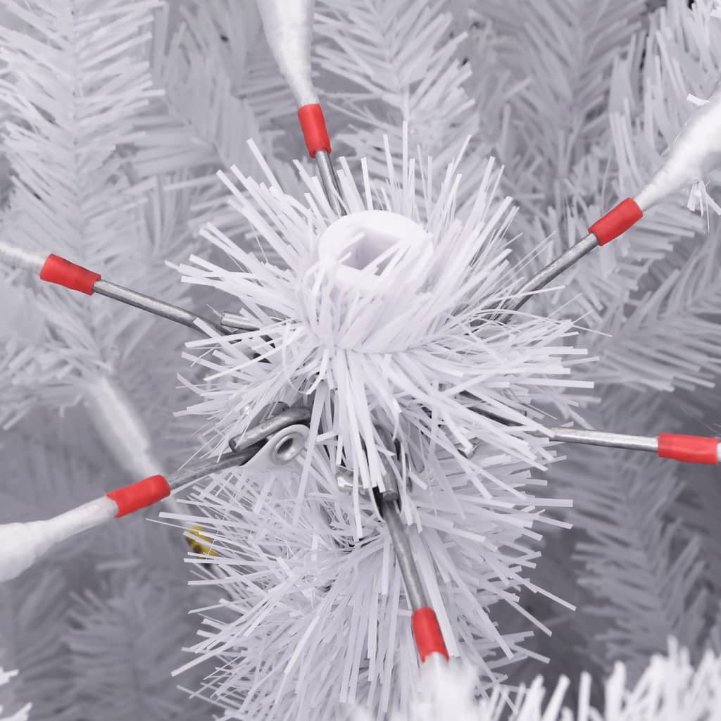 8720845472788_g_en_hd_6 vidaXL Artificial Hinged Christmas Tree with Stand White 180 cm - Image 7