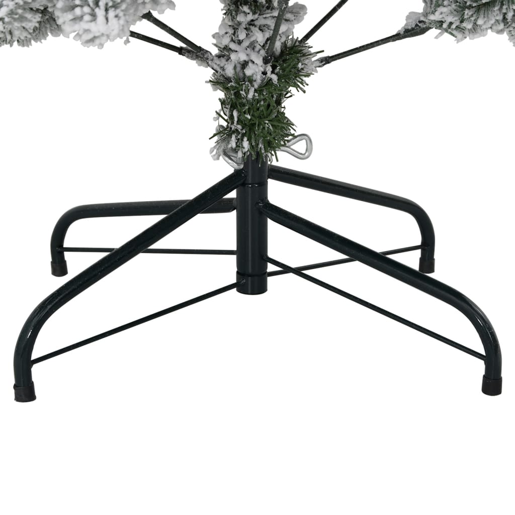 8720845472849_g_en_hd_6 vidaXL Artificial Hinged Christmas Tree with Flocked Snow 150 cm - Image 7