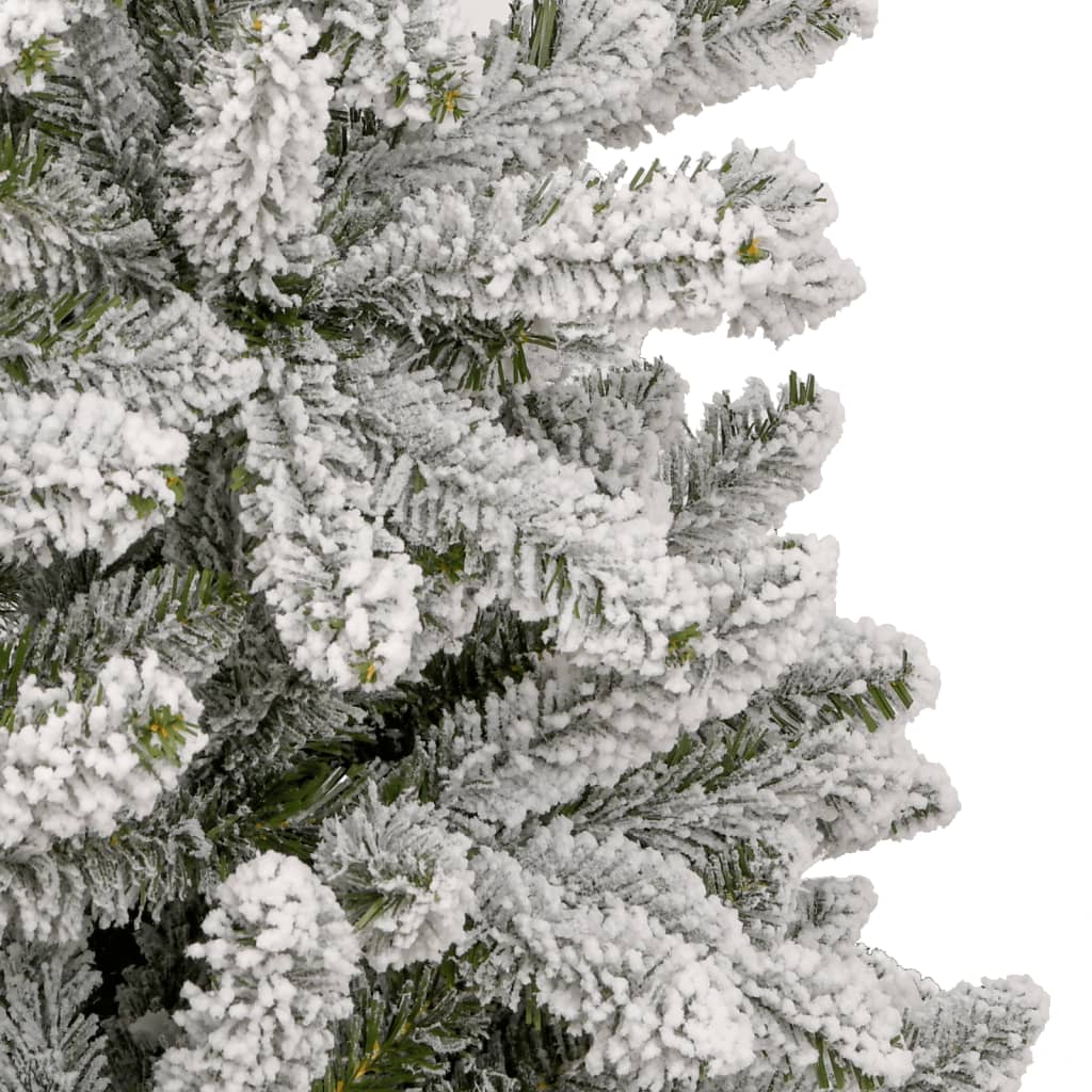 8720845472863_g_en_hd_5 vidaXL Artificial Hinged Christmas Tree with Flocked Snow 210 cm - Image 6