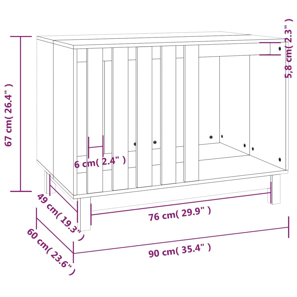 8720845519780_g_en_hd_6 vidaXL Dog House 90x60x67 cm Solid Wood Pine - Image 8