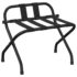 vidaXL Luggage Rack with Backrest Black 56x39x52 cm - Image 2