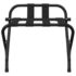 vidaXL Luggage Rack with Backrest Black 56x39x52 cm - Image 3