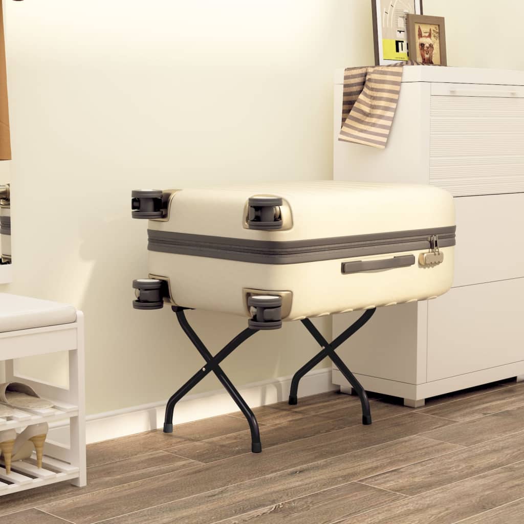 8720845524555_m_en_hd_1 vidaXL Luggage Rack with Backrest Black 56x39x52 cm - Image 1