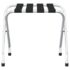 vidaXL Luggage Rack Black and Silver 56x40x49 cm - Image 3