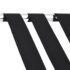 vidaXL Luggage Rack Black and Silver 56x40x49 cm - Image 6