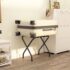 vidaXL Luggage Rack Black 56x40x49 cm