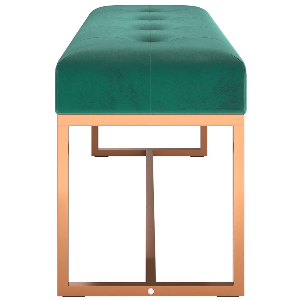 8720845524678_g_en_hd_2 vidaXL Bench Dark Green 110x36x45 cm Velvet - Image 4