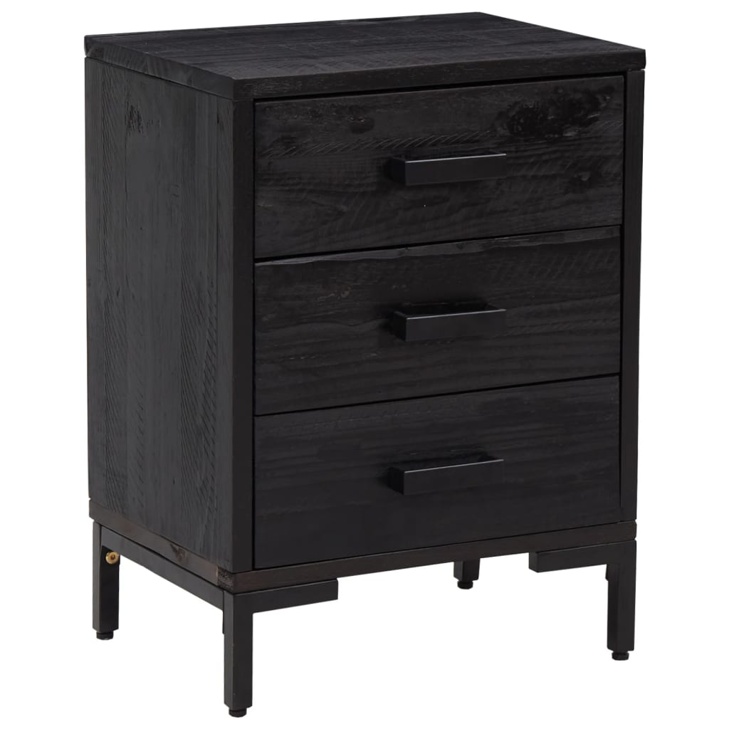 8720845541231_g_en_hd_1 vidaXL Bedside Cabinets 2 pcs Black 40x30x55 cm Solid Wood Pine - Image 4
