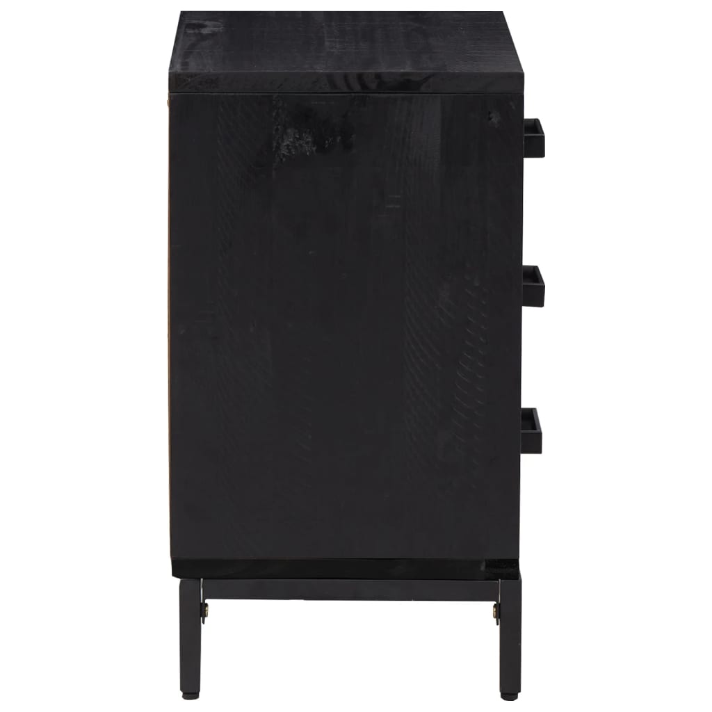 8720845541231_g_en_hd_4 vidaXL Bedside Cabinets 2 pcs Black 40x30x55 cm Solid Wood Pine - Image 7
