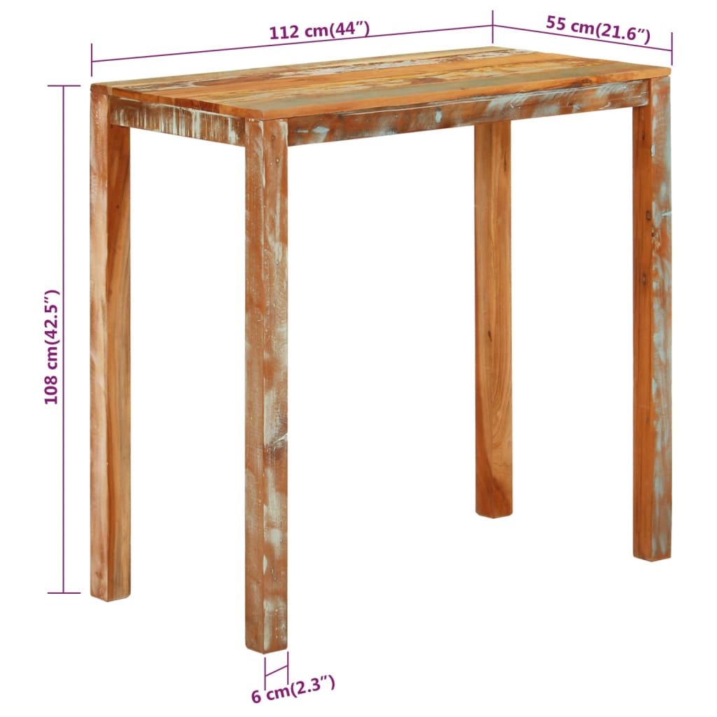 8720845541767_g_en_hd_7 vidaXL Bar Table 112x55x108 cm Solid Wood Reclaimed - Image 9