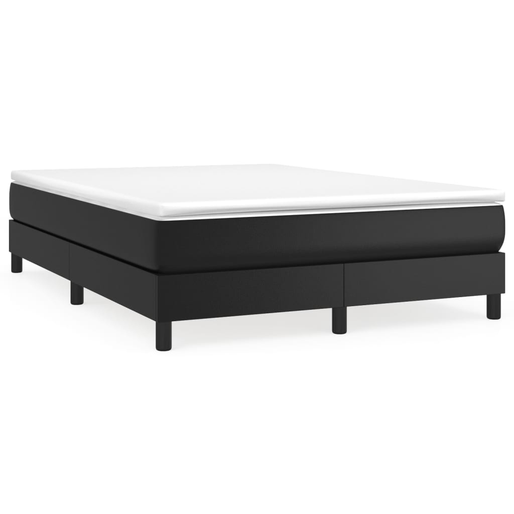 8720845547905_a_en_hd_1 vidaXL Box Spring Bed with Mattress Black 153x203 cm Queen Size Faux Leather - Image 2