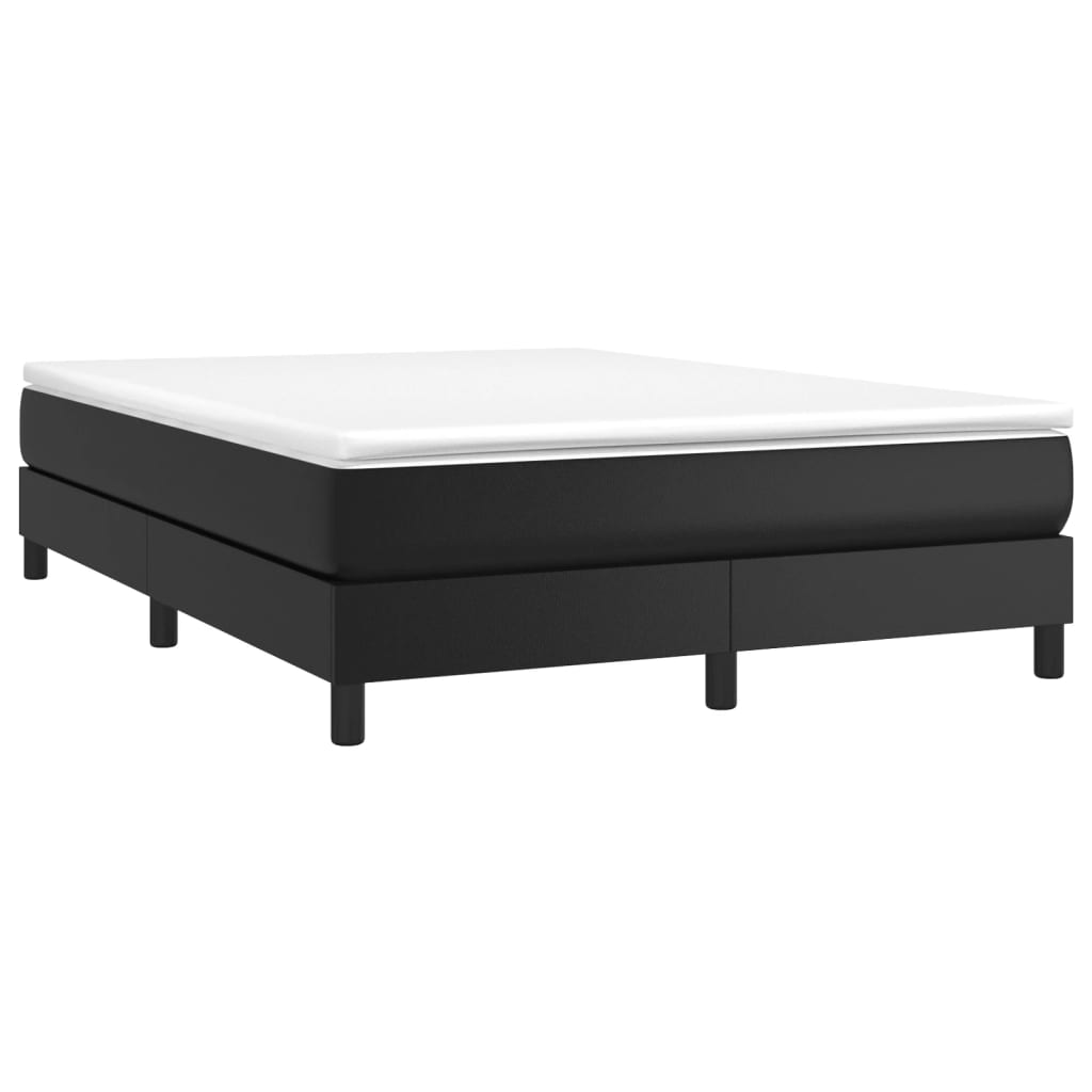 8720845547905_g_en_hd_1 vidaXL Box Spring Bed with Mattress Black 153x203 cm Queen Size Faux Leather - Image 3