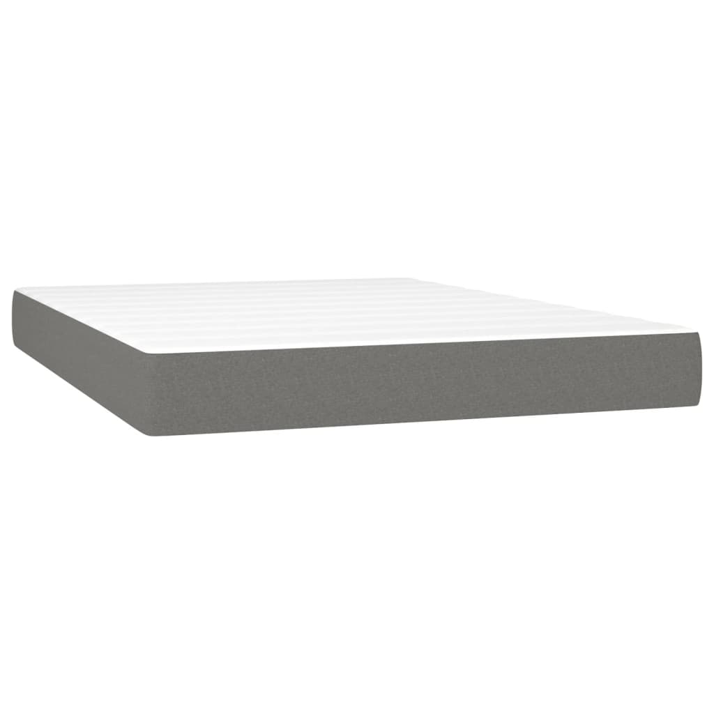 8720845549640_g_en_hd_3 vidaXL Box Spring Bed with Mattress Dark Grey 153x203 cm Queen Size Fabric - Image 5