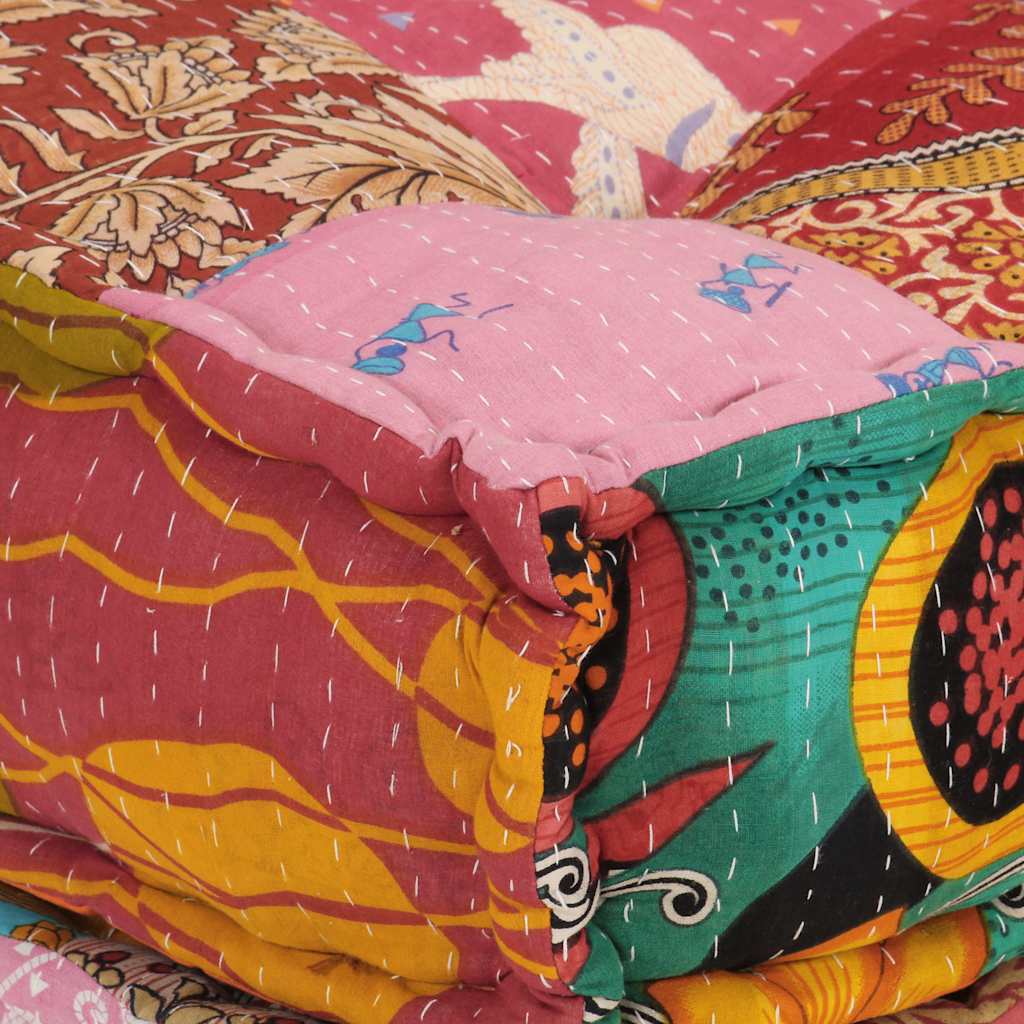 8720845554712_g_en_hd_7 vidaXL Modular Pouffe with Pillow Patchwork Fabric - Image 9