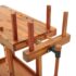 vidaXL Workbench with Vices 92x48x83 cm Solid Wood Acacia - Image 7