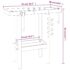 vidaXL Workbench with Vices 92x48x83 cm Solid Wood Acacia - Image 9