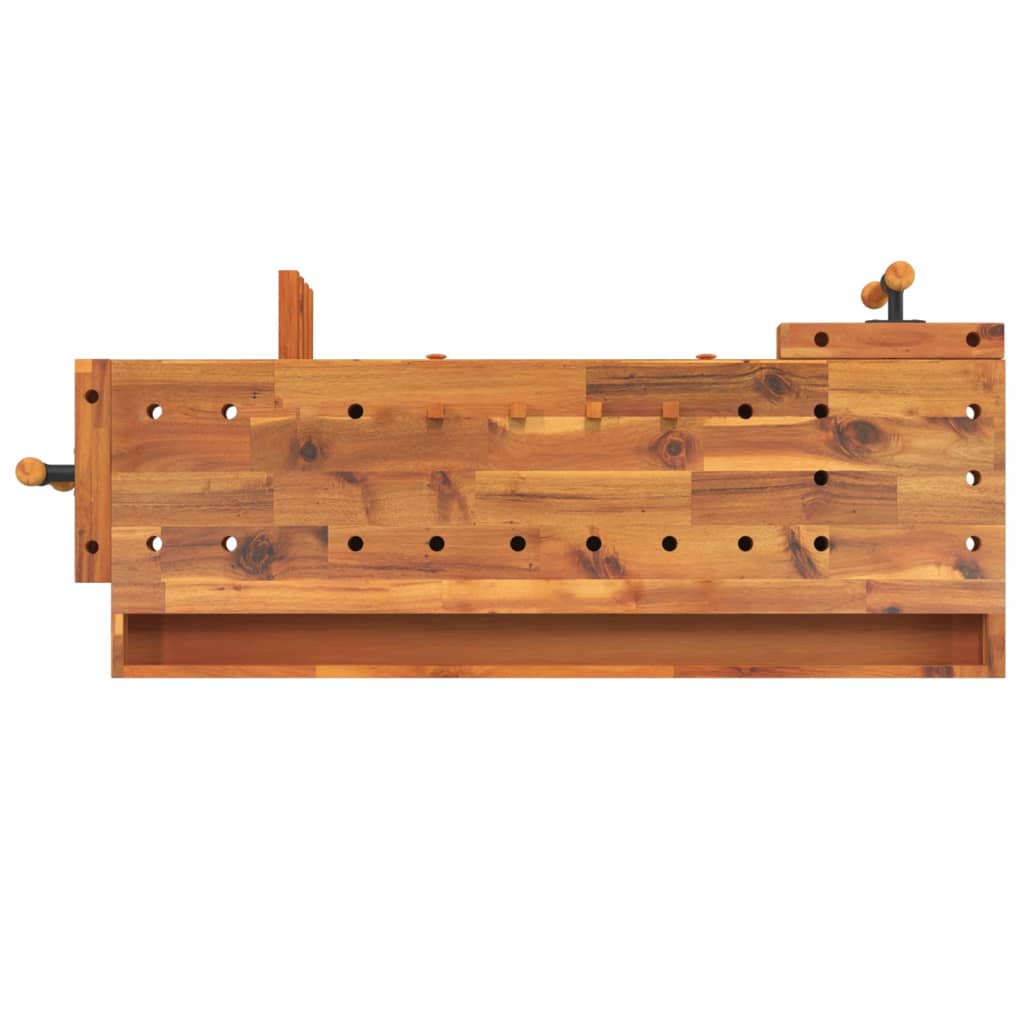 8720845554798_g_en_hd_5 vidaXL Workbench with Drawers and Vices 124x52x83 cm Solid Wood Acacia - Image 7