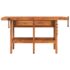 vidaXL Workbench with Drawers and Vices 162x62x83 cm Solid Wood Acacia - Image 4