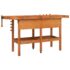 vidaXL Workbench with Drawers and Vices 162x62x83 cm Solid Wood Acacia - Image 6