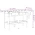 vidaXL Workbench with Drawers and Vices 162x62x83 cm Solid Wood Acacia - Image 10