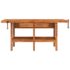 vidaXL Workbench with Drawers and Vices 192x62x83 cm Solid Wood Acacia - Image 4