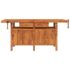 vidaXL Workbench with Drawers and Vices 192x62x83 cm Solid Wood Acacia - Image 3