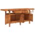 vidaXL Workbench with Drawers and Vices 192x62x83 cm Solid Wood Acacia - Image 4