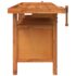 vidaXL Workbench with Drawers and Vices 192x62x83 cm Solid Wood Acacia - Image 5