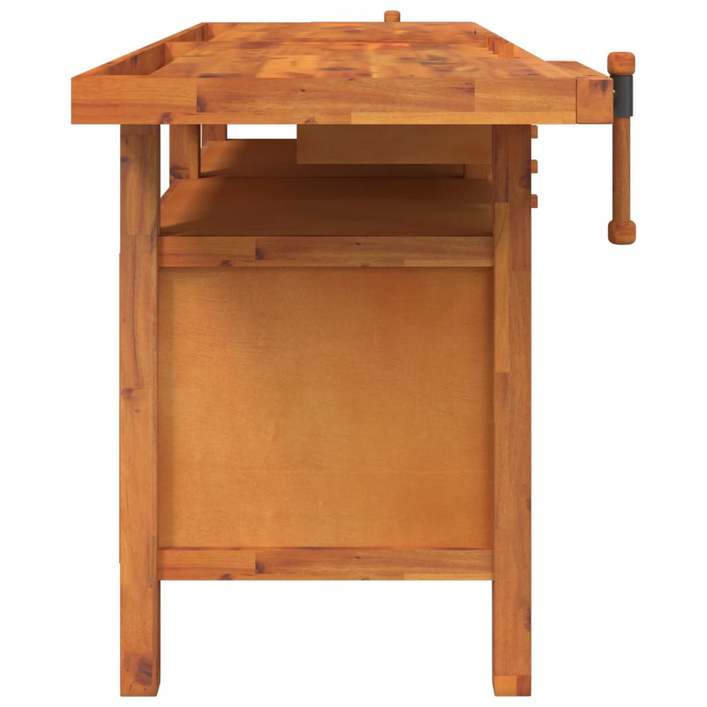 8720845554835_g_en_hd_3 vidaXL Workbench with Drawers and Vices 192x62x83 cm Solid Wood Acacia - Image 5