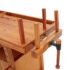 vidaXL Workbench with Drawers and Vices 192x62x83 cm Solid Wood Acacia - Image 9