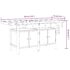 vidaXL Workbench with Drawers and Vices 192x62x83 cm Solid Wood Acacia - Image 10