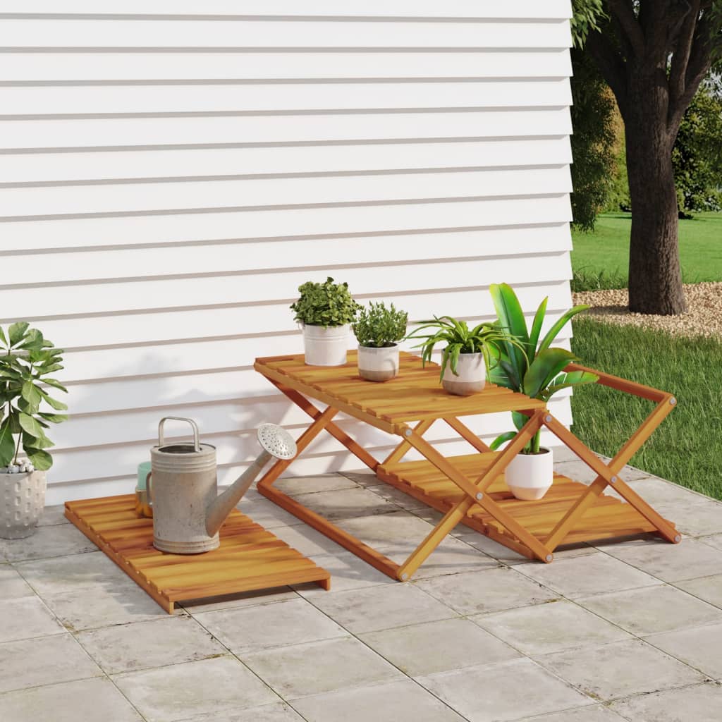 8720845554859_g_en_hd_1 vidaXL 3-Tier Folding Shelf Brown 70x31x63 cm Solid Wood Acacia - Image 3