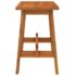vidaXL Stool 45x29x45 cm Rectangular Solid Wood Acacia - Image 4