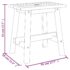 vidaXL Stool 45x29x45 cm Rectangular Solid Wood Acacia - Image 7