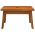 vidaXL Step Stool 38x26x22 cm Solid Wood Acacia - Image 4