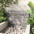 vidaXL Rectangular Waterfall Pool Fountain Stainless Steel 110 cm