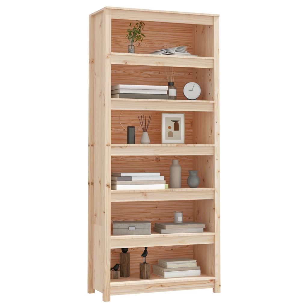 8720845556457_g_en_hd_2 vidaXL Book Cabinet 80x35x183 cm Solid Wood Pine - Image 5