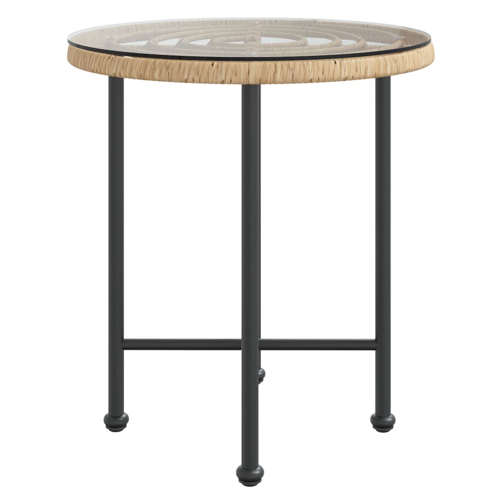8720845557904_g_en_hd_1 vidaXL Dining Table Ø50 cm Tempered Glass and Steel - Image 3