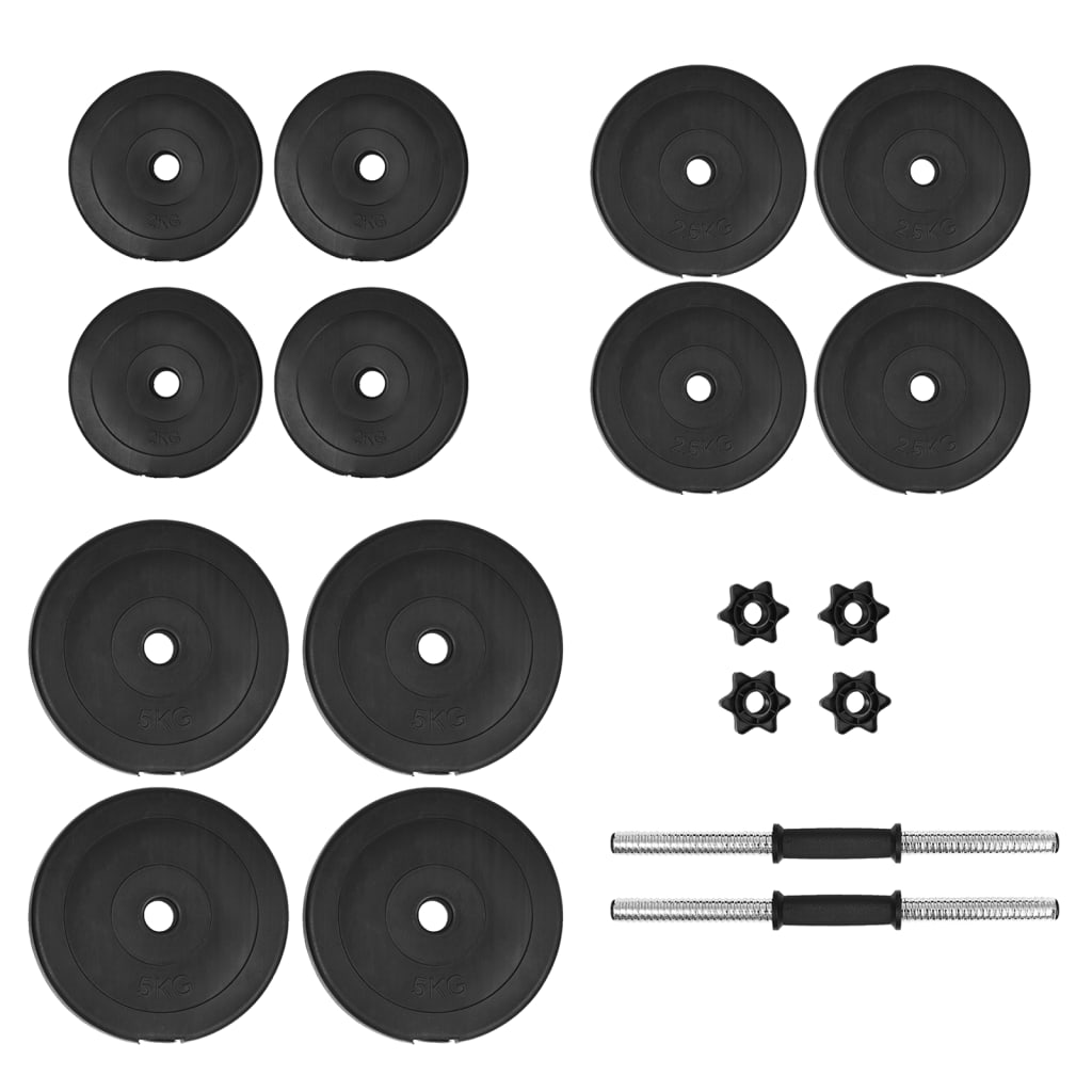 8720845559052_g_en_hd_1 vidaXL Dumbbell with Plates 40 kg - Image 2