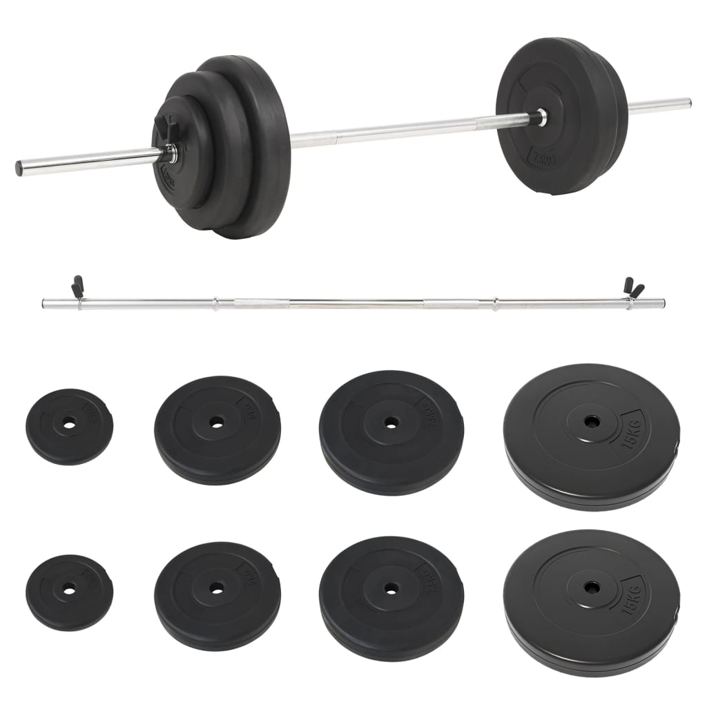 8720845559069_g_en_hd_1 vidaXL Barbell with Plates 60 kg - Image 2