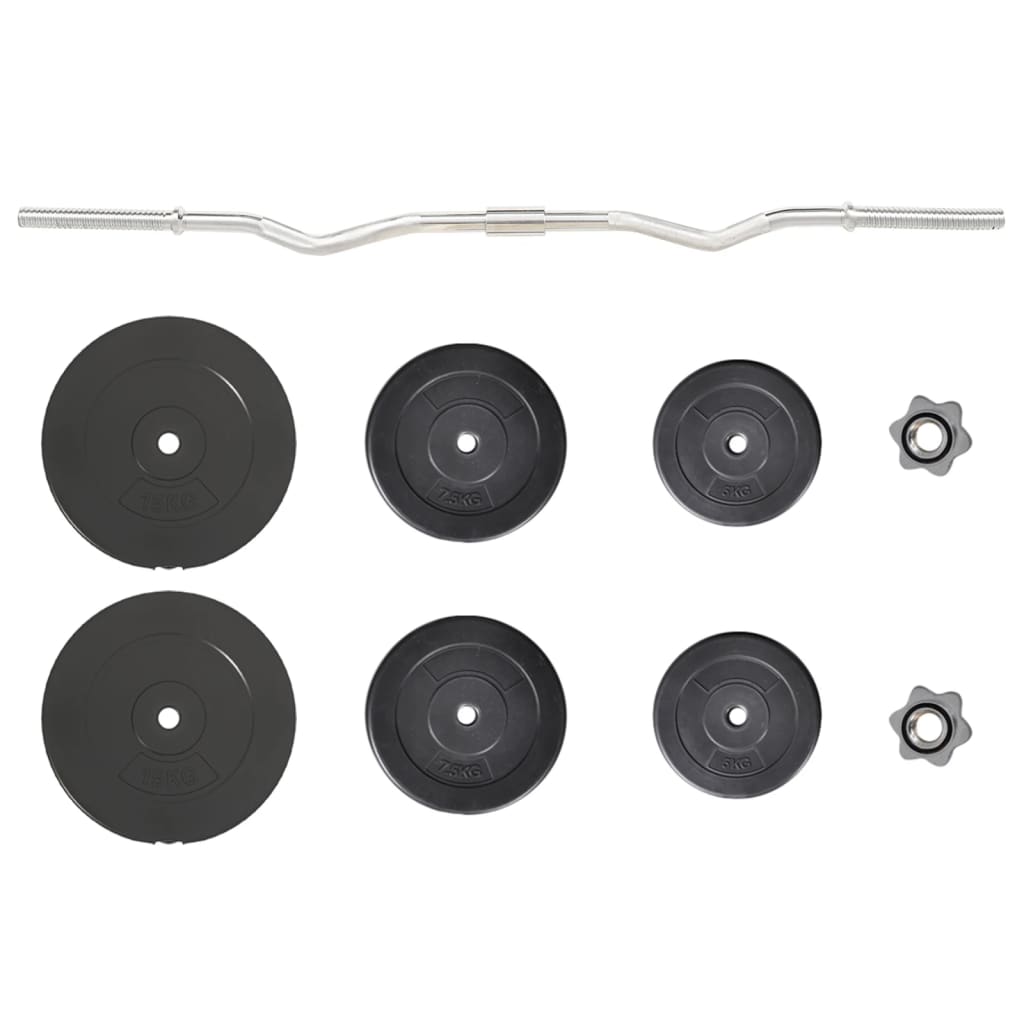 8720845559076_g_en_hd_1 vidaXL Curl Barbell with Plates 60 kg - Image 2