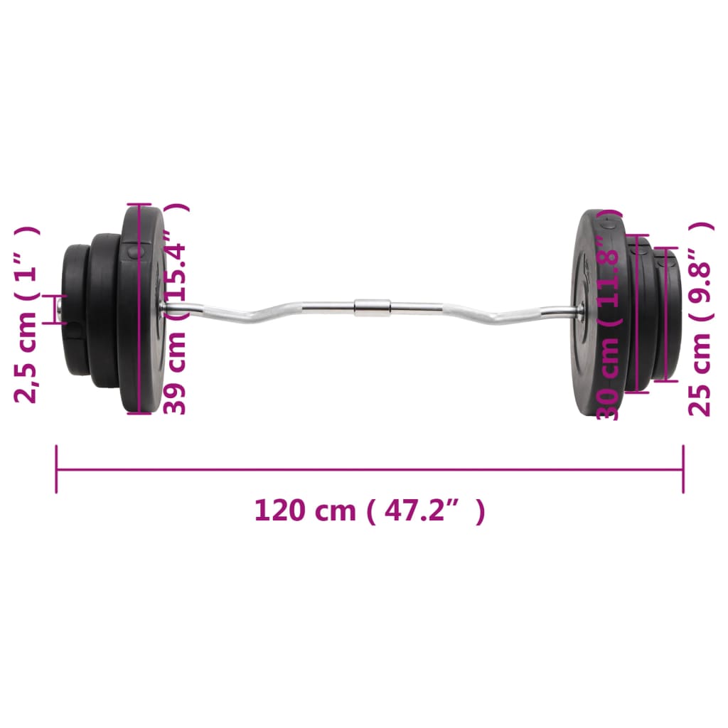 8720845559076_g_en_hd_5 vidaXL Curl Barbell with Plates 60 kg - Image 6