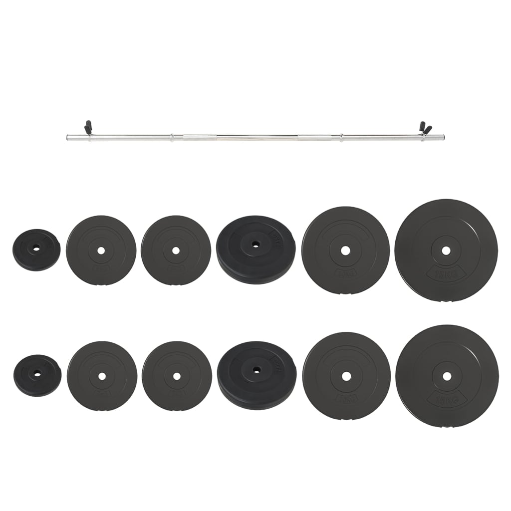 8720845559106_g_en_hd_1 vidaXL Barbell with Plates 90 kg - Image 2