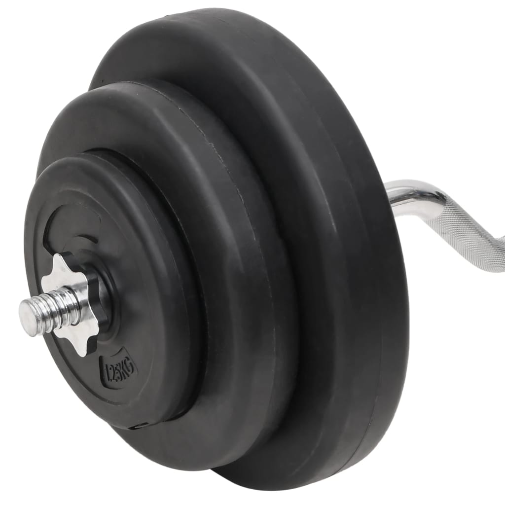 8720845559151_g_en_hd_8 vidaXL Curl Barbell and Dumbbell with Plates 60 kg - Image 9