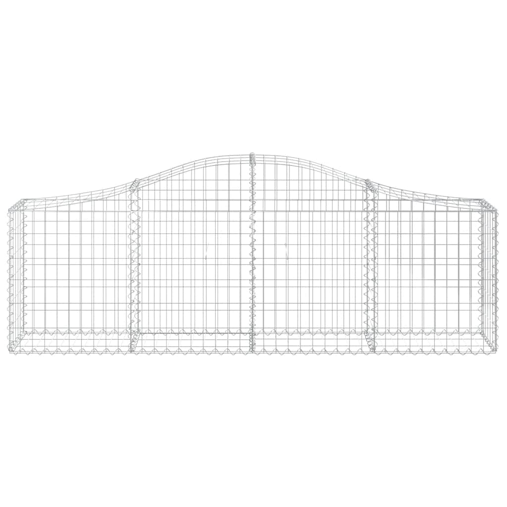 8720845559717_g_en_hd_2 vidaXL Arched Gabion Baskets 2 pcs 200x30x60/80 cm Galvanised Iron - Image 4